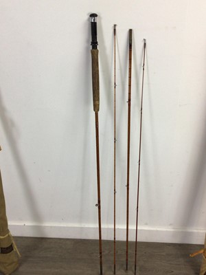 Lot 4 - A LOT OF SIX FISHING RODS