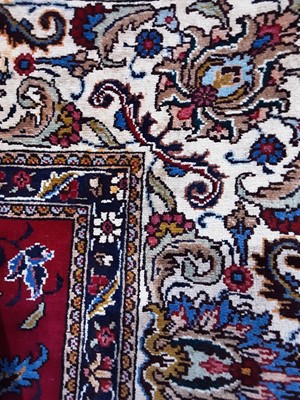 Lot 755A - A PERSIAN CARPET