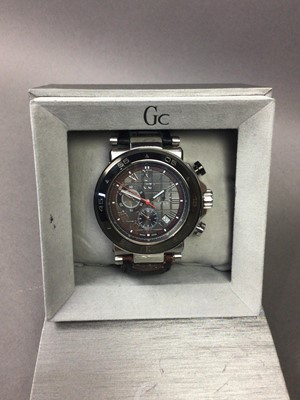 Lot 653 - GENT'S GUESS COLLECTION WRIST WATCH