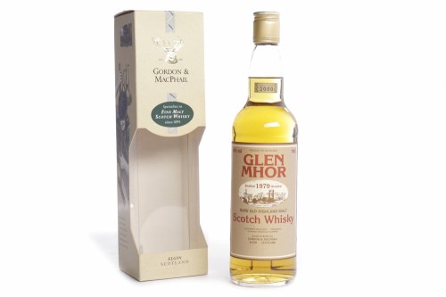 Lot 1103 - GLEN MHOR 1979 AGED OVER 20 YEARS Closed 1983....
