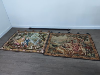 Lot 60 - THREE MARC WAYMEL FOR FRANKLIN MINT REPRODUCTION TAPESTRIES