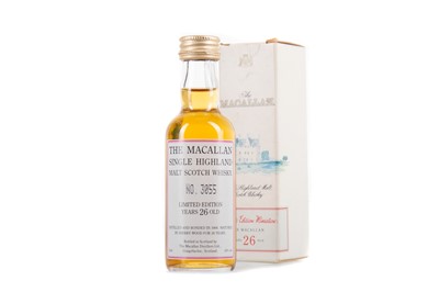 Lot 211 - MACALLAN 1966 26 YEAR OLD MINIATURE