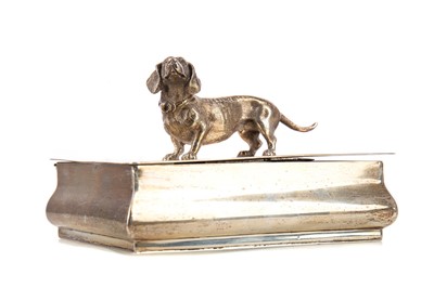 Lot 108 - A LATE VICTORIAN SILVER CIGARETTE BOX