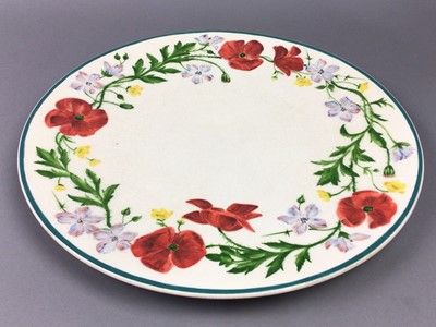 Lot 49 - GRESILDA HILL WEMYSS CHARGER AND TWO OTHER CABINET PLATES