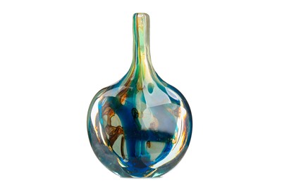 Lot 361 - A MDINA GLASS LOLLYPOP VASE