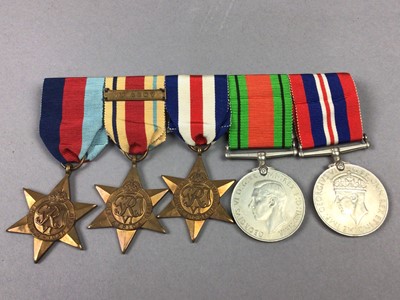 Lot 75 - A SET OF WWII MEDALS