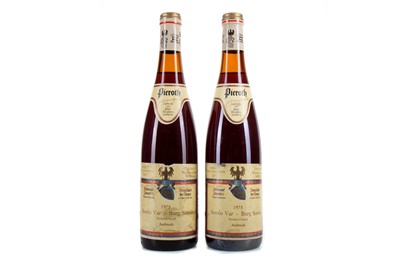 Lot 233 - 2 BOTTLES OF PIEROTH 1975 BURG SOMLO MUSKAT-OTTONEL