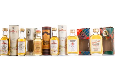 Lot 234 - 22 ASSORTED WHISKY MINIATURES - INCLUDING GLENESK 1982 CONNOISSEURS CHOICE