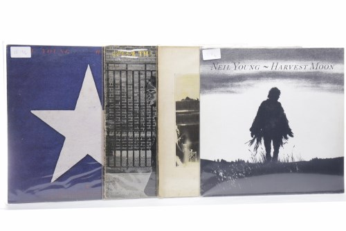 Lot 1218 - LOT OF NEIL YOUNG LPS comprising Harvest Moon,...