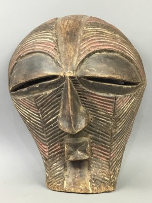 Lot 15 - THREE WEST-AFRICAN TRIBAL MASKS