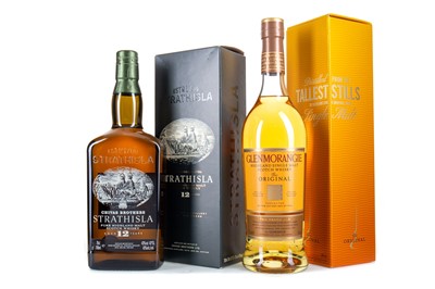 Lot 276 - STRATHISLA 12 YEAR OLD AND GLENMORANGIE 10 YEAR OLD