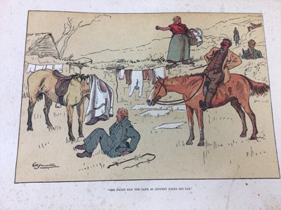 Lot 138 - A SET OF EIGHT HUNTING CARTOONS AFTER EDITH SOMERVILLE
