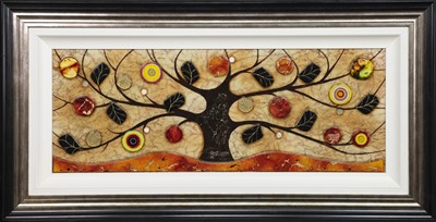 Lot 115 - TREE OF KNOWLEDGE, AN ORIGINAL MIXED MEDIA BY KERRY DARLINGTON