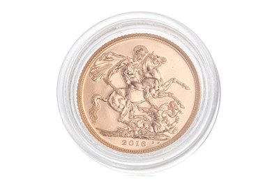 Lot 68 - AN ELIZABETH II GOLD SOVEREIGN DATED 2016