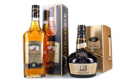 Lot 285 - FAMOUS GROUSE 12 YEAR OLD GOLD RESERVE AND DUNHILL OLD MASTER