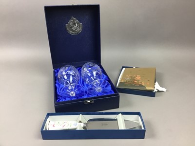 Lot 95 - A COLLECTION OF BOXED EDINBURGH, GLENCAIRN AND OTHER CRYSTAL AND CERAMICS