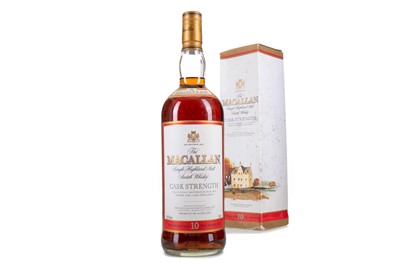 Lot 312 - MACALLAN 10 YEAR OLD CASK STRENGTH 2000S 1L