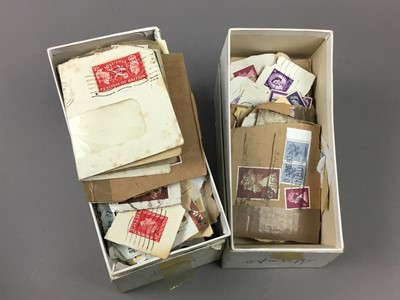 Lot 255 - A COLLECTION OF STAMPS AND FIRST DAY COVERS
