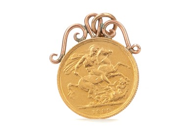 Lot 74 - A VICTORIA GOLD SOVEREIGN DATED 1889 PENDANT