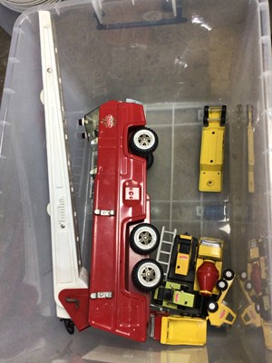 Lot 343 - A LOT OF TONKA AND FURTHER MODEL VEHICLES
