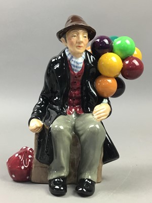 Lot 460 - A LOT OF ROYAL DOULTON FIGURES AND OTHER CERAMICS