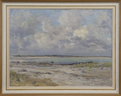 Lot 283 - TIREE, AN OIL BY JOSEPH MORRIS HENDERSON