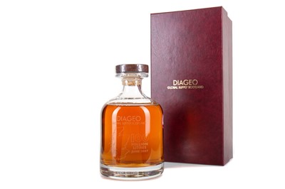 Lot 328 - DIAGEO GLOBAL SUPPLY 100 MILLION LITRES DECANTER 75CL