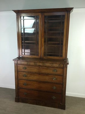Lot 272 - A BOOKCASE ON CHEST