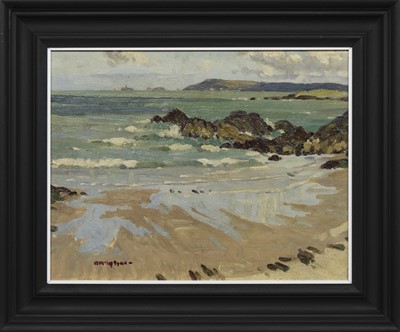 Lot 152 - WEST COAST OF SCOTLAND, AN OIL BY DONALD MCINTYRE
