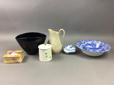 Lot 390 - A COLLECTION OF VICTORIAN AND LATER CERAMICS