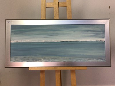 Lot 474 - SKYLINE WITH COAST, AN OIL