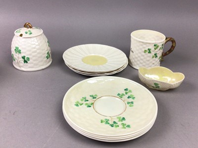 Lot 498 - A LOT OF BELLEEK PORCELAIN