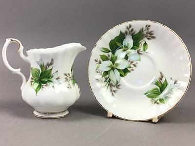 Lot 500 - A ROYAL ALBERT COFFEE SET AND THREE COMPORTS