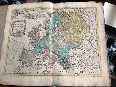 Lot 25 - FOLIO OF ELEVEN MAPS DEPICTING EUROPE AND HER COUNTRIES