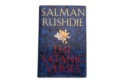 Lot 913 - RUSHDIE (S.); THE SATANIC VERSES, A SIGNED FIRST EDITION