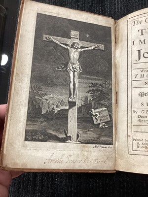 Lot 30 - JACOBITE INTEREST - AN 18TH CENTURY RELIGIOUS COMMENTARY LIKELY OWNED BY AMELIA FRASER