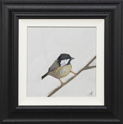 Lot 250 - COAL TIT, AN OIL BY VIVEK MANDALIA