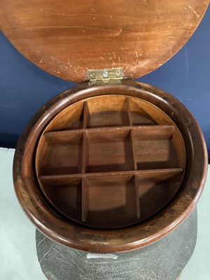 Lot 11 - AN EARLY 20TH CENTURY TAXIDERMY ELEPHANT'S FOOT STOOL