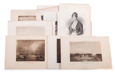 Lot 745 - A COLLECTION OF PORTRAIT ENGRAVINGS