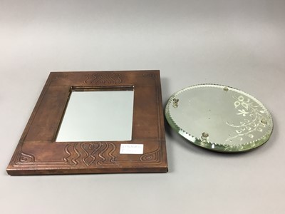 Lot 24 - THREE REPRODUCTION SUNDIALS AND TWO MIRRORS