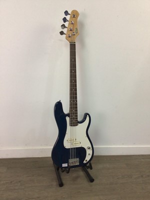 Lot 49 - TWO ELECTRIC GUITARS AND AN AMPLIFIER