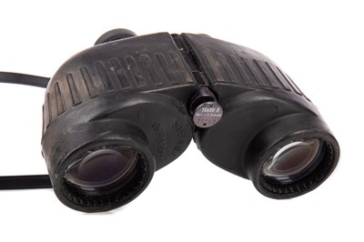 Lot 602 - A PAIR OF WEST GERMAN RUBBER ARMOURED BINOCULARS BY STEINER AND TWO OTHER PAIRS
