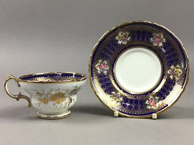 Lot 143 - A CAULDON TEA SERVICE