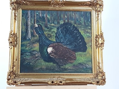 Lot 84 - GAME BIRDS, OIL BY RUSSELL