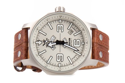 Lot 886 - A GENTLEMAN'S VOSTOCK EXPEDITION NORTH POLE 1 STAINLESS STEEL AUTOMATIC WRIST WATCH