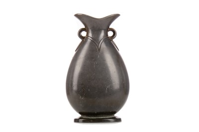 Lot 467 - JUST ANDERSON (DANISH 1884-1943), A DISKO METAL VASE