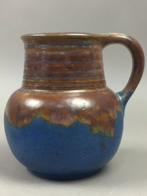 Lot 88 - A BOURNE DENBY DANESBY WARE JUG, AND OTHER POTTERY