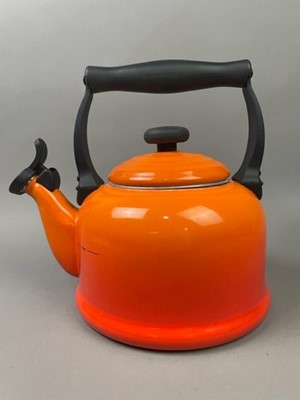 Lot 335 - A GROUP OF LE CREUSET SIGNATURE VOLCANIC WARES