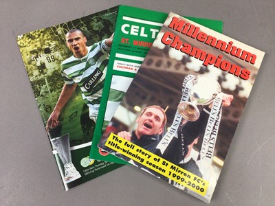 Lot 264 - A SELECTION OF FOOTBALL PROGRAMMES