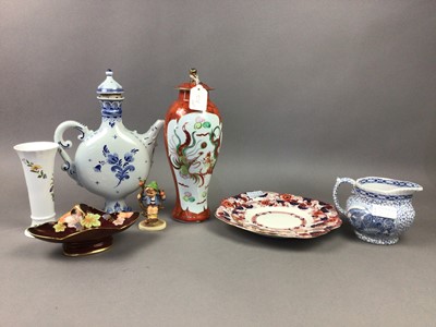 Lot 278 - A COPELAND SPODE TEA POT AND OTHER CERAMICS